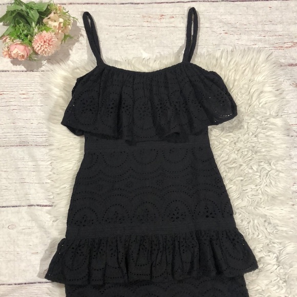 Lovers + Friends Black Lace Midi Dress - Picture 6 of 13